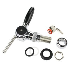 beer faucet with compensator